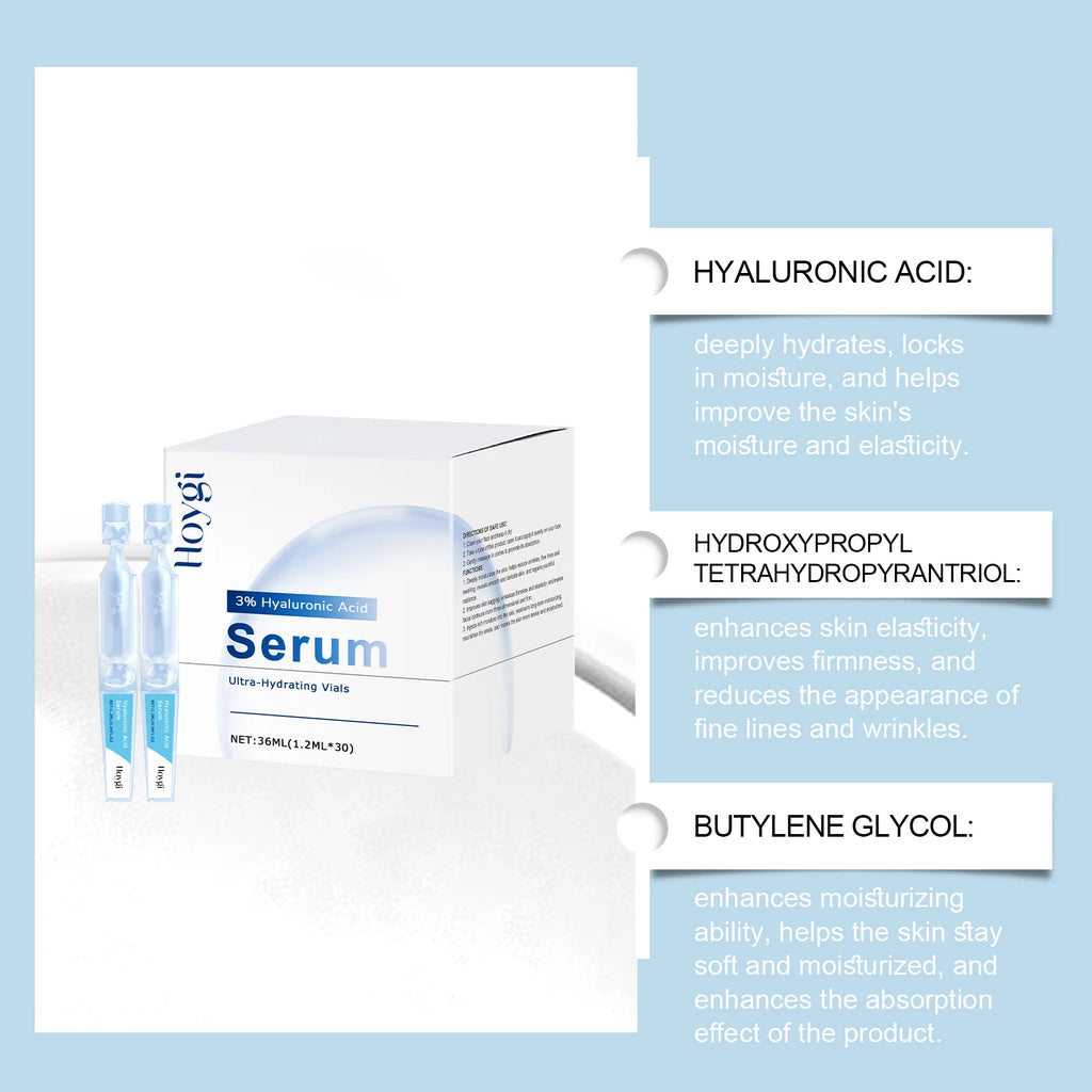 Hoygi Hyaluronic Acid Face Serum – Hydrate, Firm & Brighten Hyaluronic Acid Serum Zpaxo