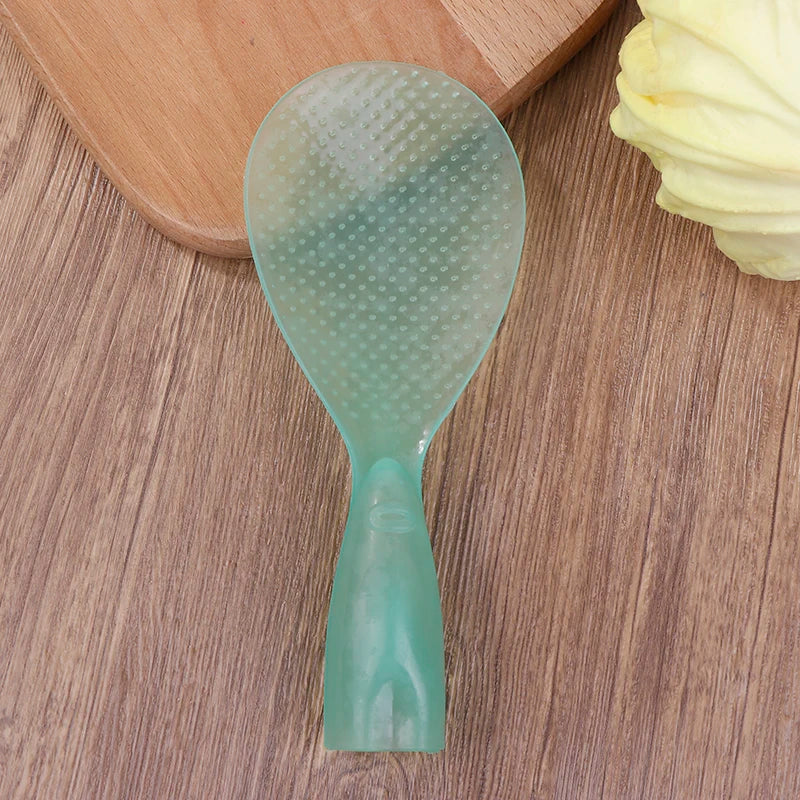 Non-Stick Vertical Stand Rice Spoon – Heat Resistant Scoop