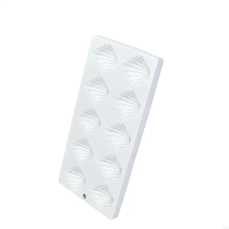 Easy Cleaning 10 Cavity Silicones Shell Molds For Homemade Madeleines Dessert Zpaxo