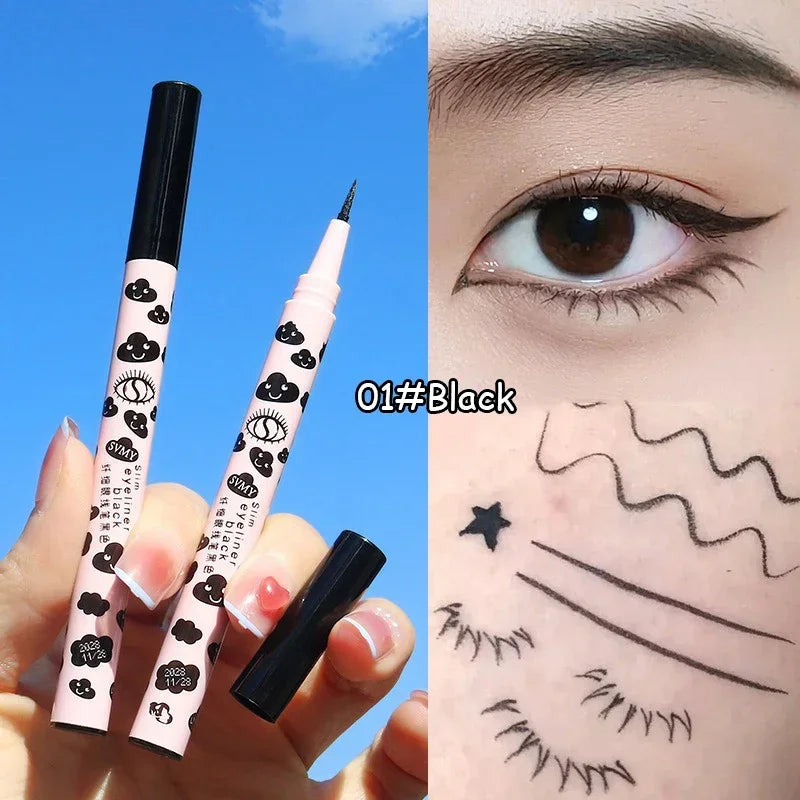 Lying Silkworm Liquid Eyeliner Pen Waterproof Big Eyes Makeup