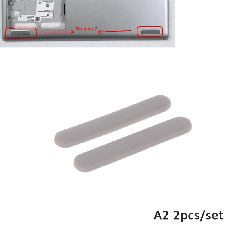 2/4Pcs Laptop Rubber Feet For HP Probook 430 435 436G5 440 445 G5 Laptop Feet Bottom Shell Pad Replacement Part Zpaxo A2