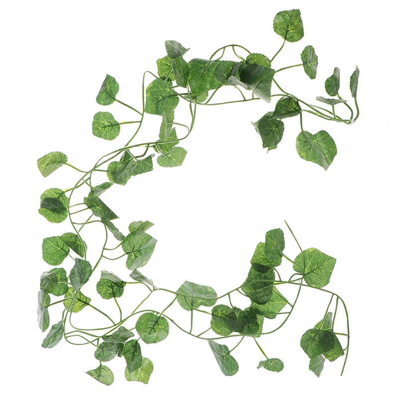Green Plants Leaf 2 0m Artficial Vine Hanging Decor Rattan Liana Wall Zpaxo