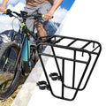 Road Bike Front Rack Stable Bicycles Stand Footstock Luggage Sports