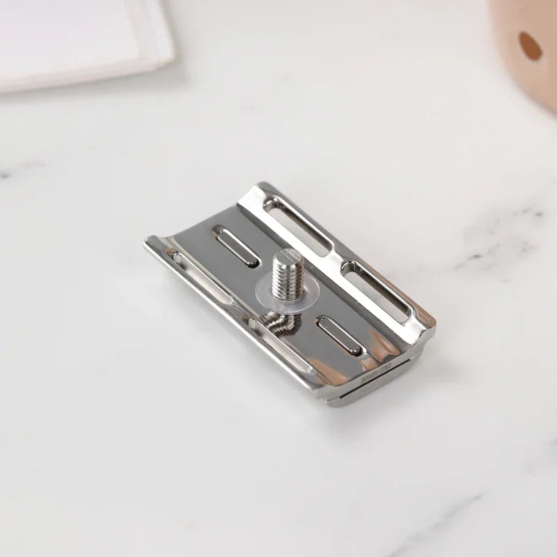 YAQI Ghost 90SB 316 Stainless Steel Polished Safety Razor Head with 0.90mm Blade Gap For Boyfriend's Gift Zpaxo