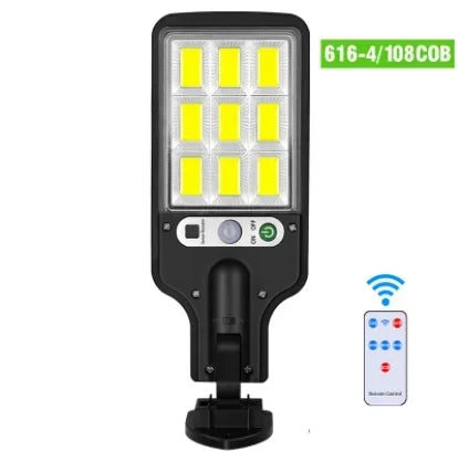 55 LED Solar Wall Floodlight | 3-Mode Motion Sensor IP65