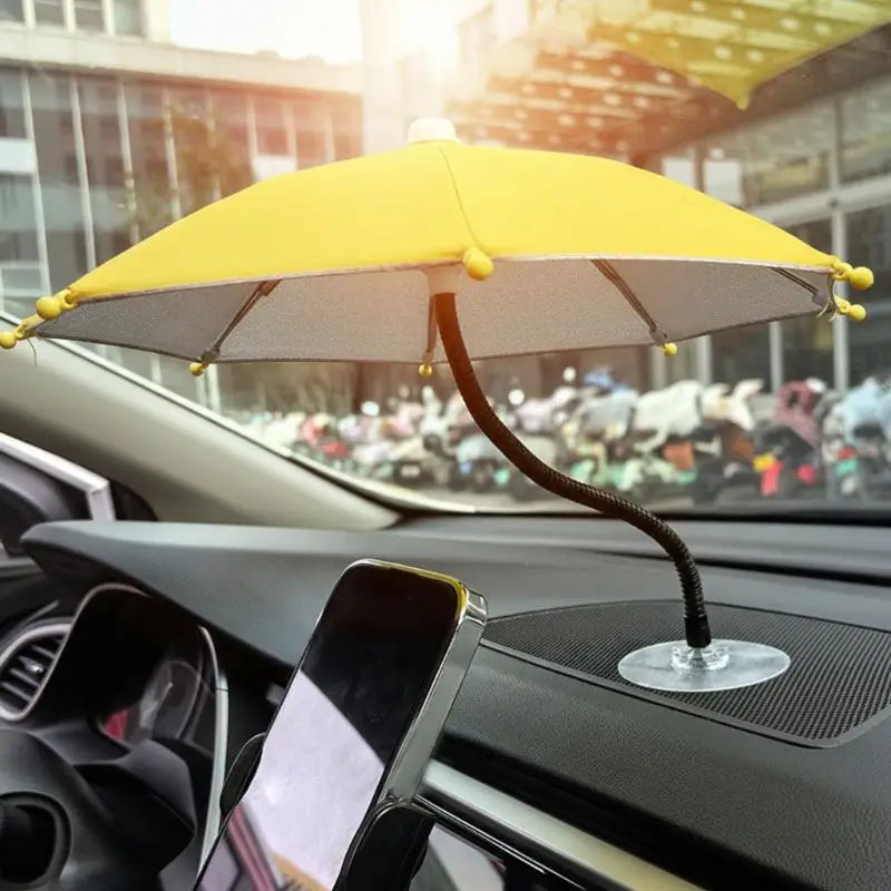 Car Phone Sunshade Umbrella – 360° Anti-Glare Clip Mount