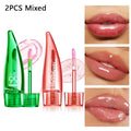 Aloe Vera Moisturizing Lip Gloss Temperature-changing Liquid Balm