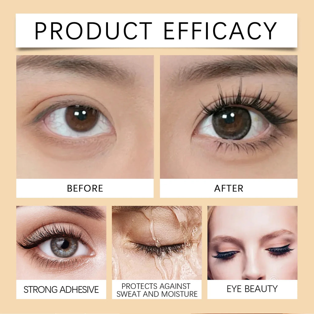 Black Curling Mascara - Naturally Lengthens and Curls, Non-Clumping, Long-Lasting, Everyday Mascara Zpaxo