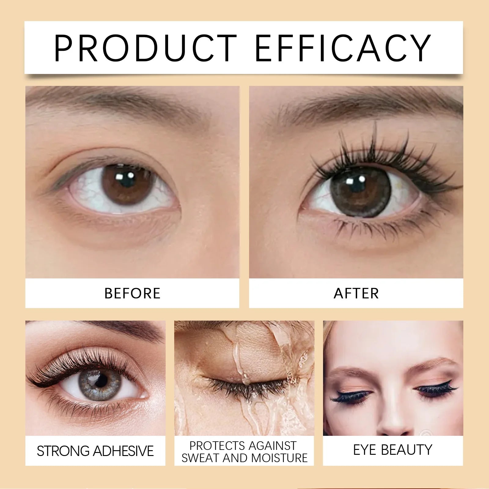 Black Curling Mascara - Naturally Lengthens and Curls, Non-Clumping, Long-Lasting, Everyday Mascara Zpaxo