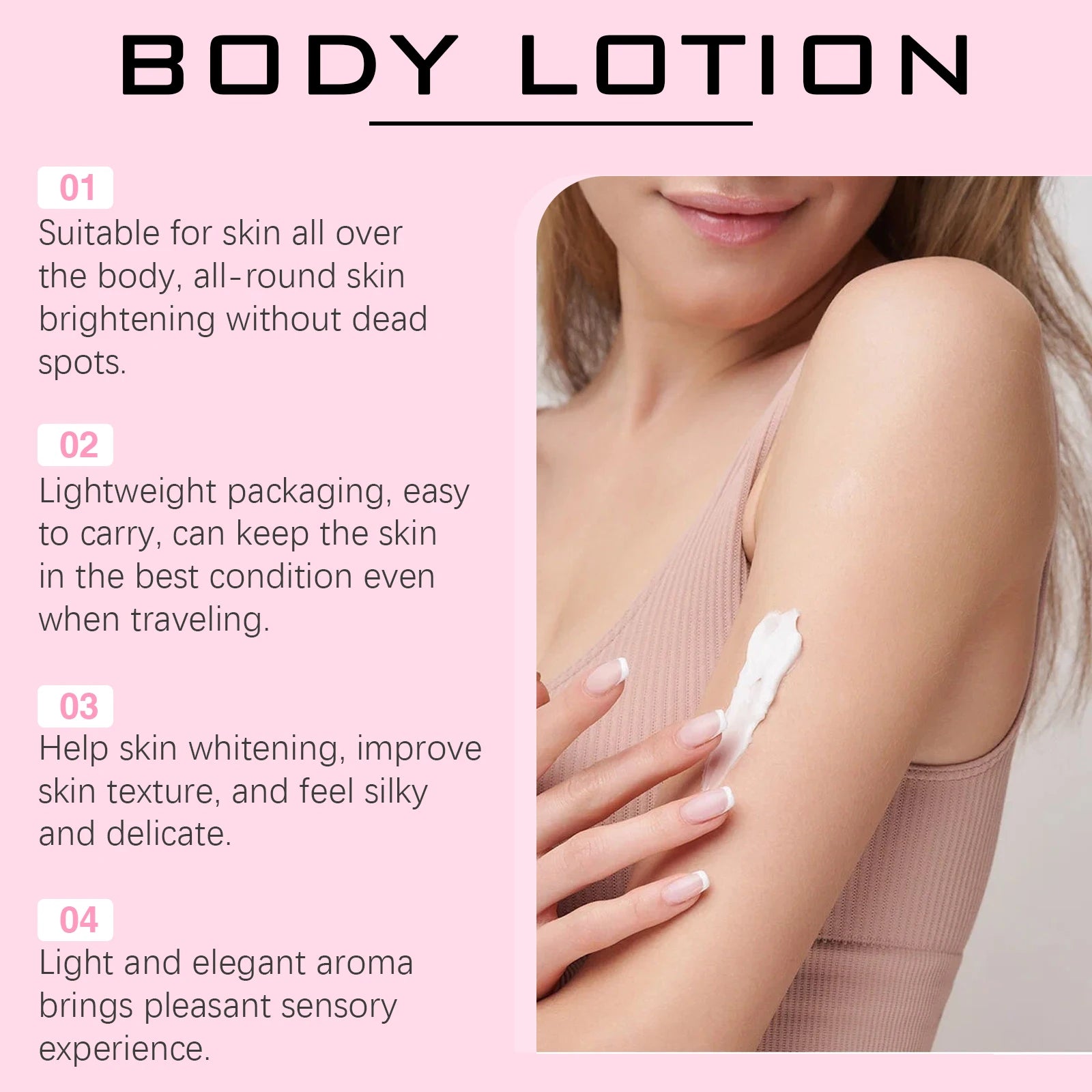 OceAura Glutathione Brightening Body Lotion | Even Skin Tone Brightening Body Lotion Zpaxo