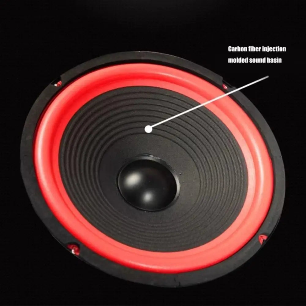 Universal Car 4 Ohms Speakers Durable Non-deforming Coaxial Subwoofer Zpaxo