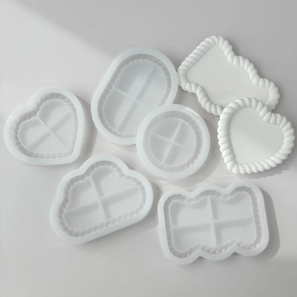 Silicone Resin Casting Mold – DIY Tray, Coaster & Organizer