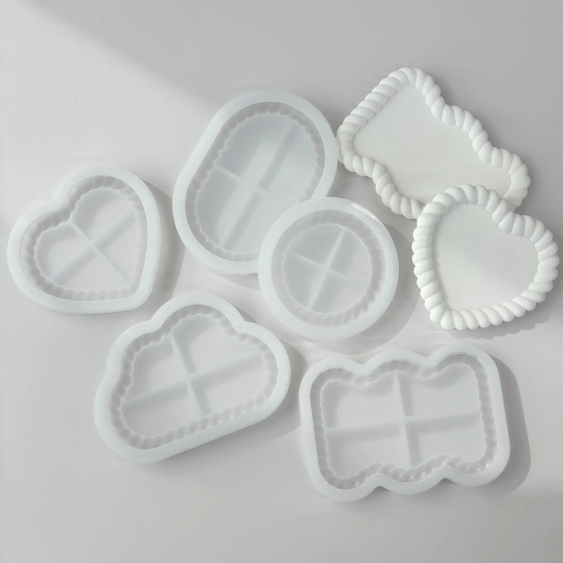 Silicone Resin Casting Mold – DIY Tray, Coaster & Organizer
