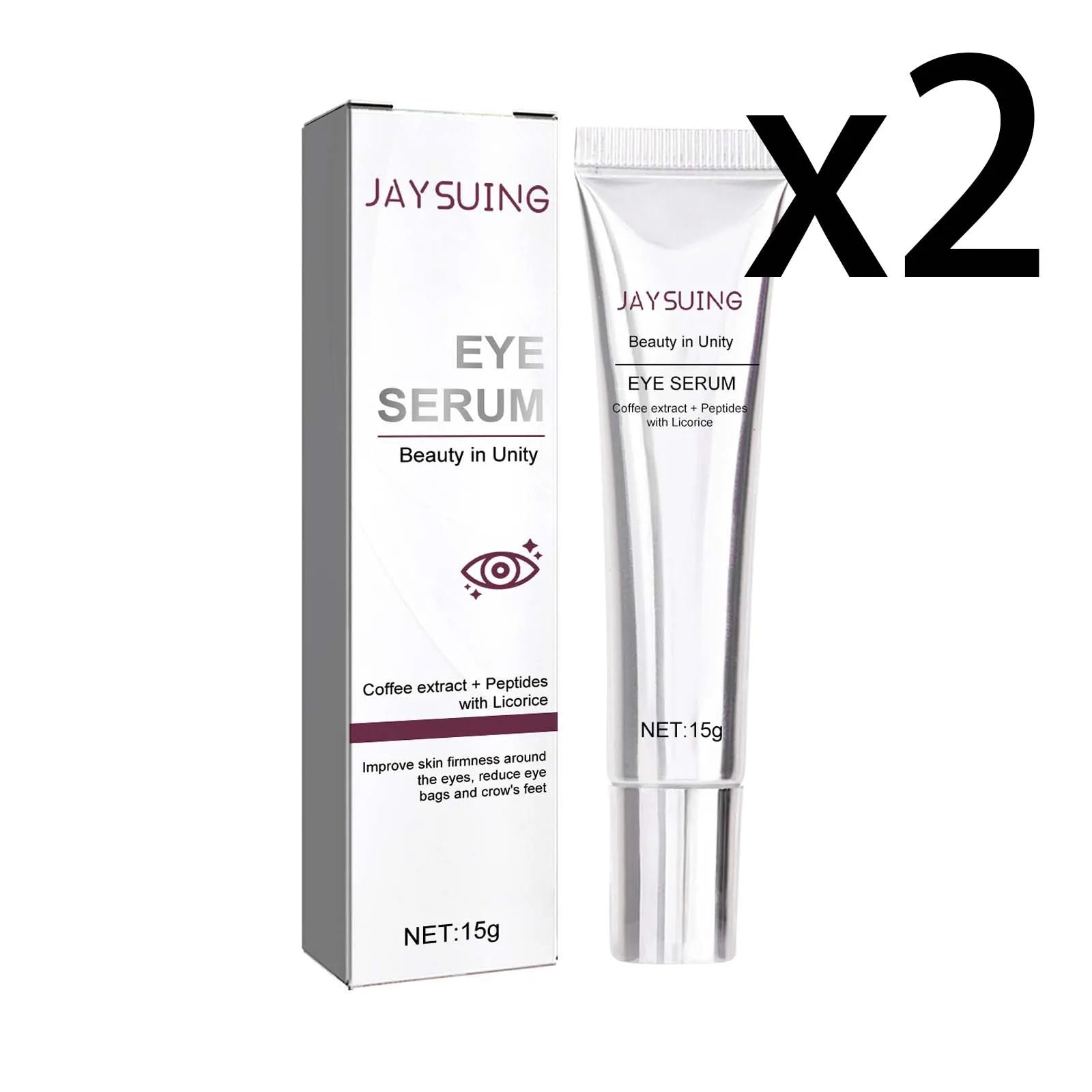 Jaysuing Niacinamide Firming Eye Cream 15g – Anti-Aging Eye Cream Zpaxo 2x15g