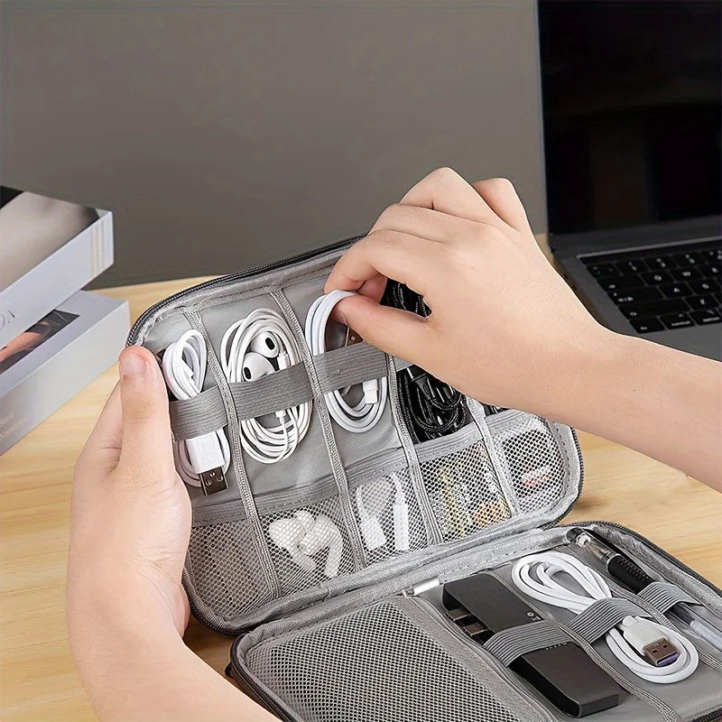 Watch Strap Storage Bag Travel Essentials Multi-pocket Cable
