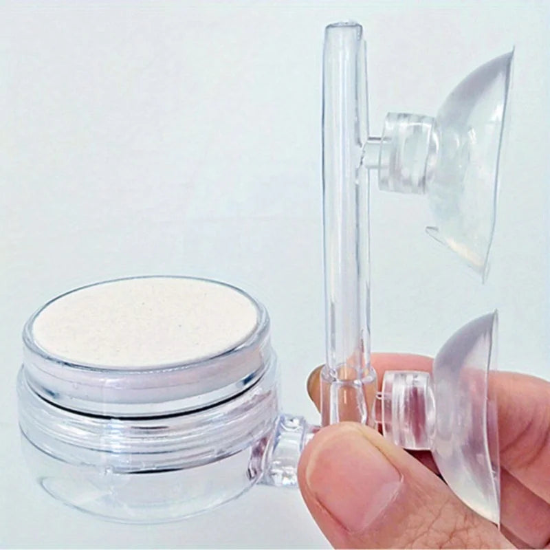 Aquarium Oxygen Pump Air Diffuser Acrylic Transparent Silent