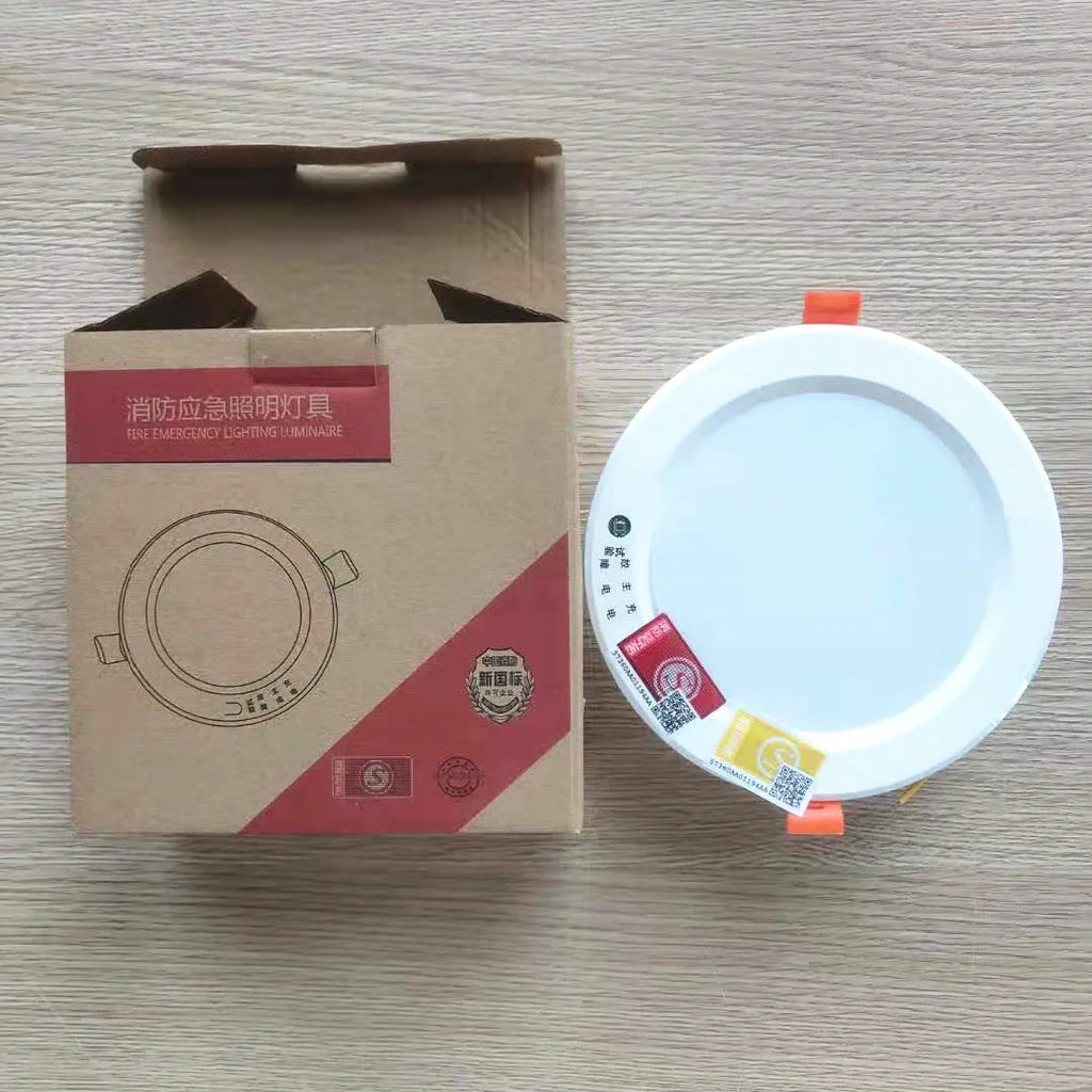 LED Emergency Downlight AC200-240V Built-In Battery Backup