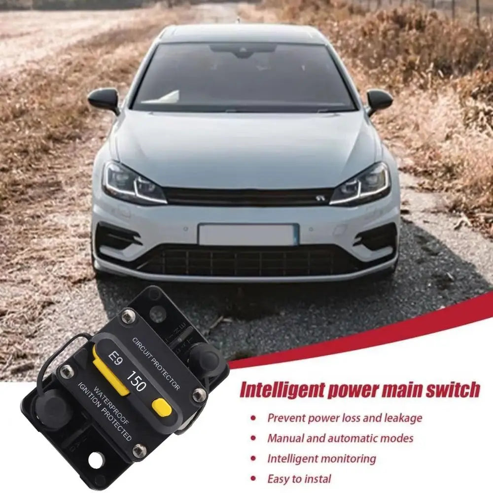 12V/48V Car Battery Disconnect Switch Switch Protector Battery Terminal Power Cut Off Switches Quick Cut-off Durable Zpaxo