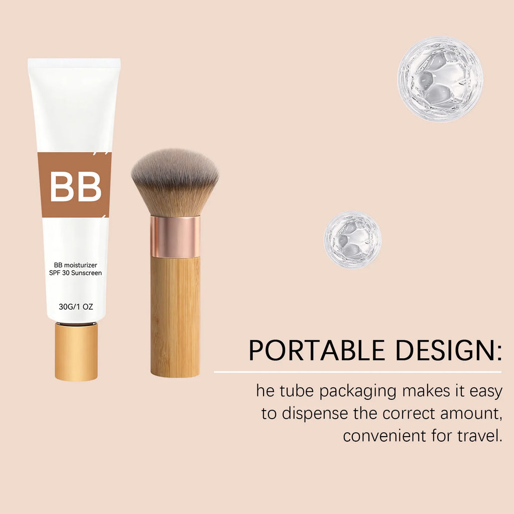 SPF 30 PA+++ BB Cream Sunscreen Concealer Foundation Kit BB Cream Sunscreen Zpaxo