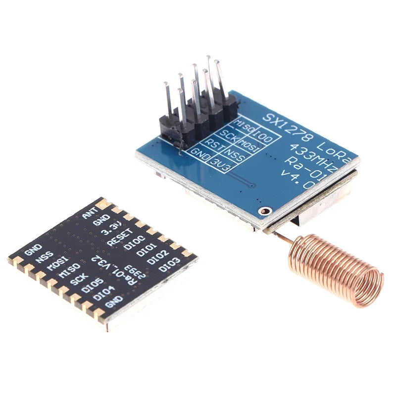 1Pc SX1278 LoRa Ra-01 433M Wireless Spread Spectrum Transmission Module Most Distant 10K 2.5-3.7V Zpaxo