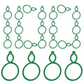 100-Pack Reusable Vine Plant Clips – Garden Support Clips Plant Support Clips Zpaxo 100Pcs
