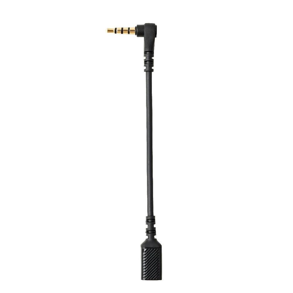 Replacement Sound Card Audio Cable Black Male to Female Cable Adapter for SteelSeries Arctis 7 5 3 Gaming Headset Zpaxo 12cm Adapter Cable China Mainland