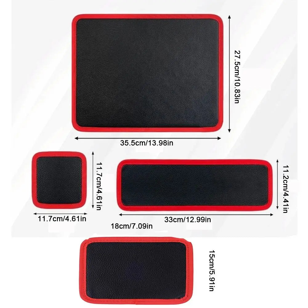 S M L Magnetic Tool Mat Strong Magnet Heavy-duty Parts Organizer Zpaxo