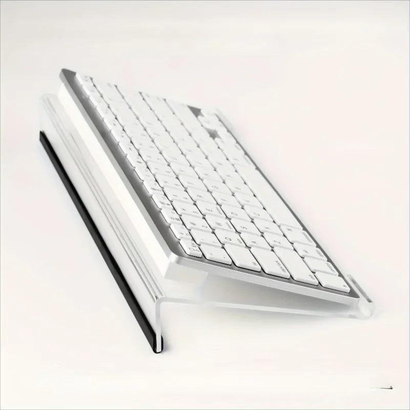 Acrylic Keyboard Stand Compact Desk Riser Mini Durable Plastic