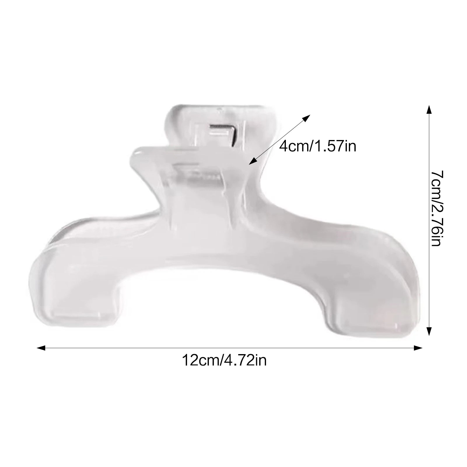 Extra Large Transparent Book Clip Plastic Page Holder for Reading Study Office Classroom Bookmark Stationery Zpaxo