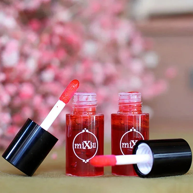 Women Makeup Waterproof Multifunction Lip Gloss Tint Dyeing Liquid Zpaxo