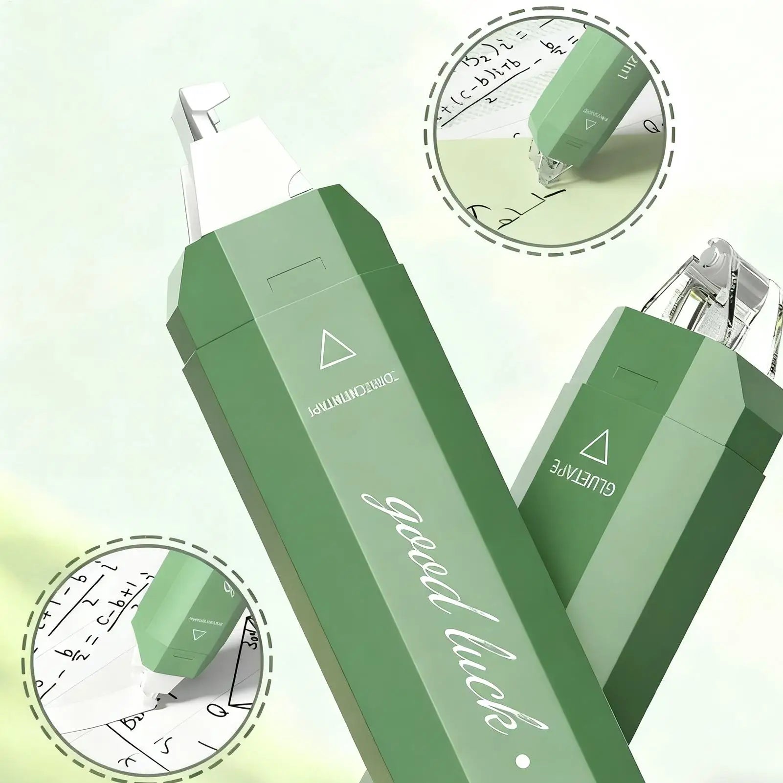 Double Sided Correction Tape Pen Glue Dispenser School Office