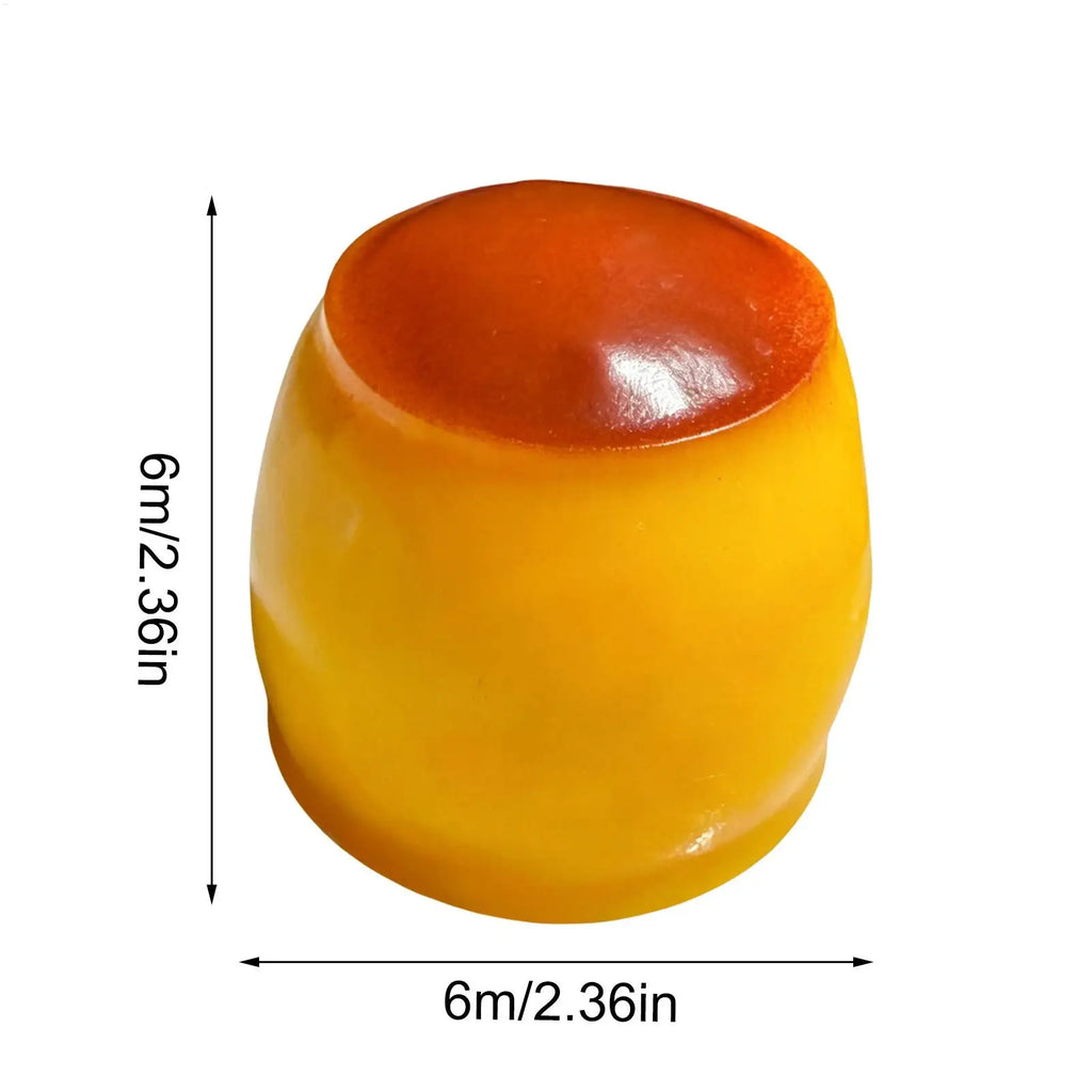 Caramel Puddings Handmade Ball Product Pinching Stress Relieving Toy Squeezing Ball Crispy Sound Pinching Fun Release Zpaxo
