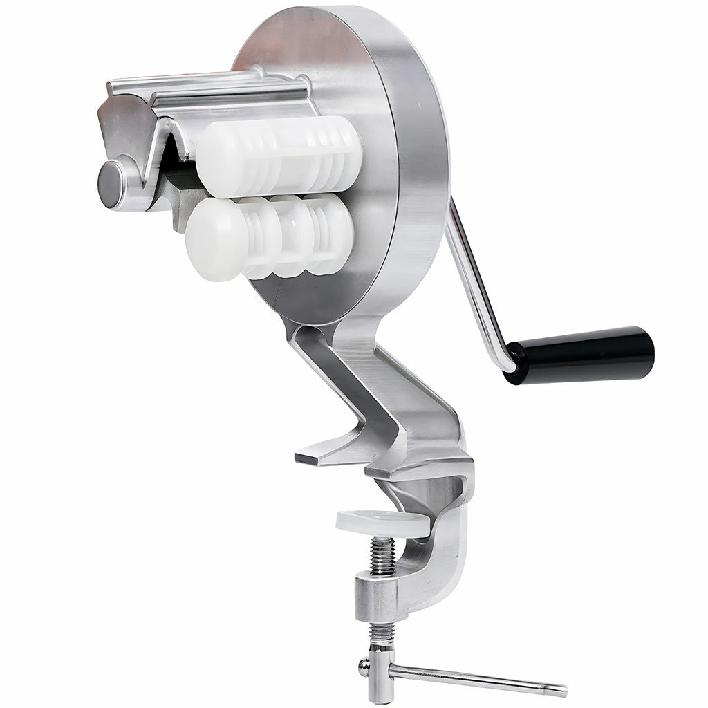 Manual Cavatelli Maker Machine Hand Crank Gnocchi Maker for Authentic Italian Pasta Zpaxo as show