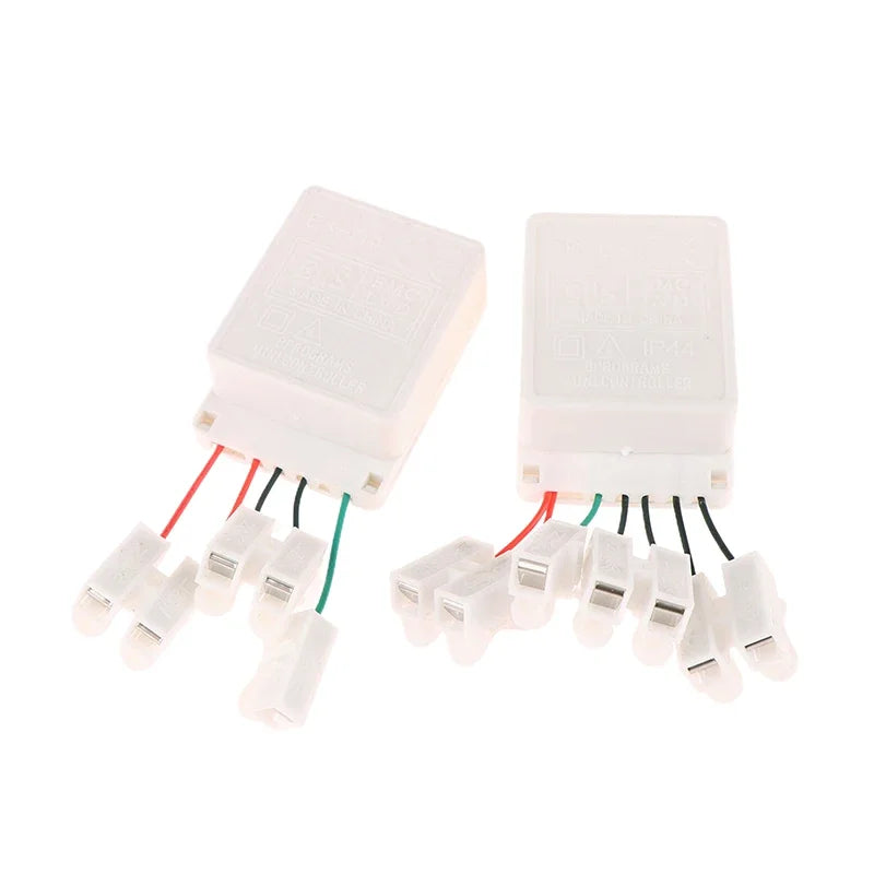 2/4 Way 8 Modes Lights Twinkle LED String EK-04 Dimmer Flexible Strip Ribbon Lighting Replica Switch Adjustable Knob Controller Zpaxo