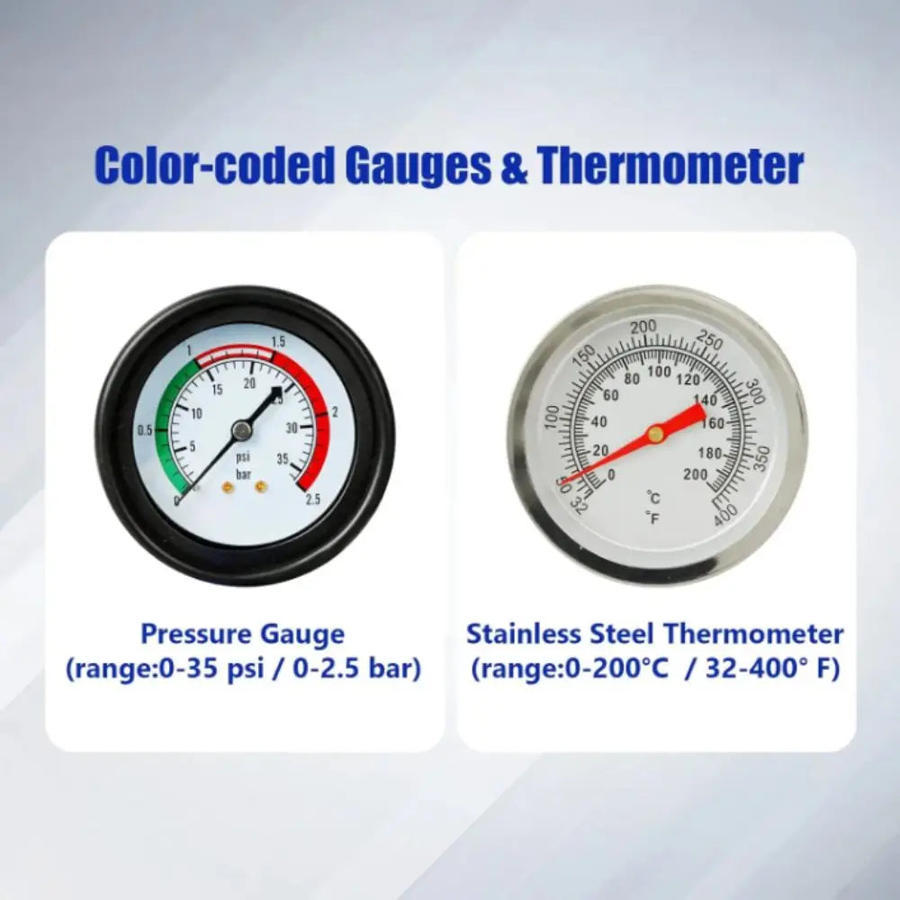 Pneumatic Purge Fill Radiator Leak Tool Pressure Detection Vacuum