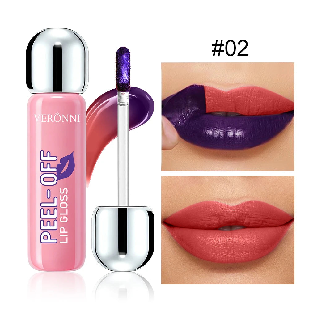 Long-lasting Peel-off Lip Gloss Waterproof Moisturizing Portable Zpaxo 02