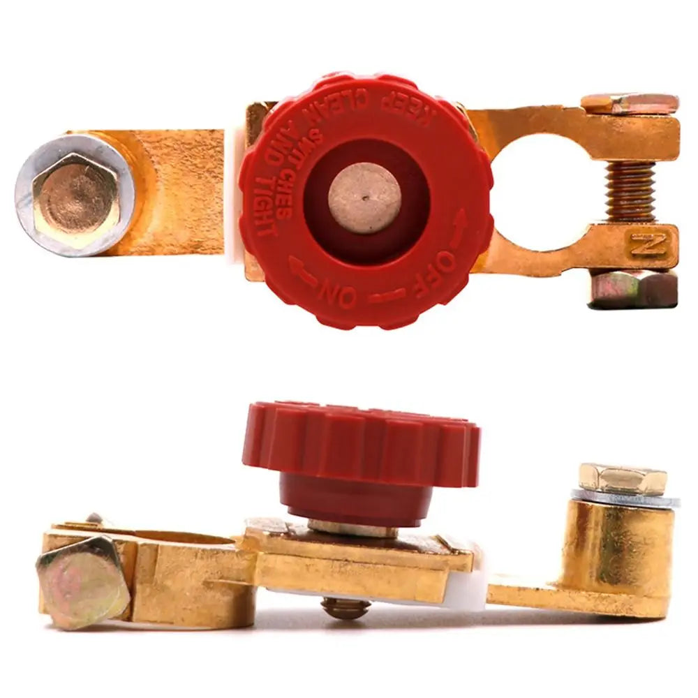 10/17mm Car Battery Disconnect Switch Battery Cut-off Quick Cut-off Car Battery Terminal Isolator Durable Zpaxo