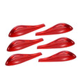 Car-styling Car Accessories Acrylic Exterior Parts Tail Light Sticker Zpaxo red