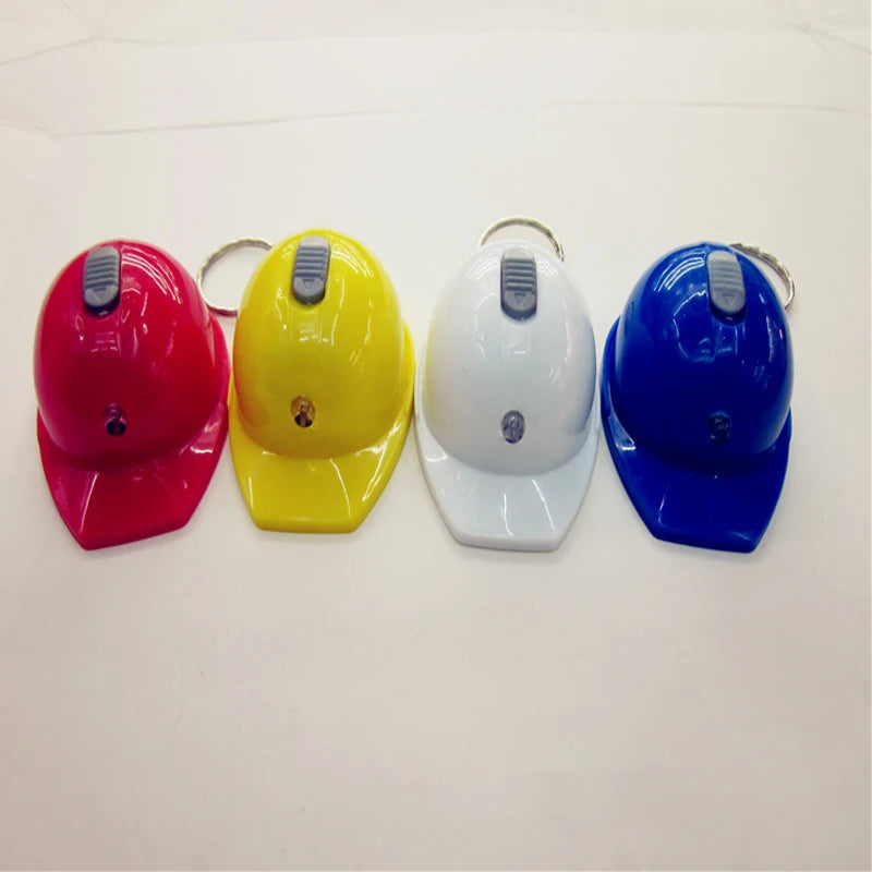 LED Helmet Bottle Opener Keychain – Flashing Light Party Tool