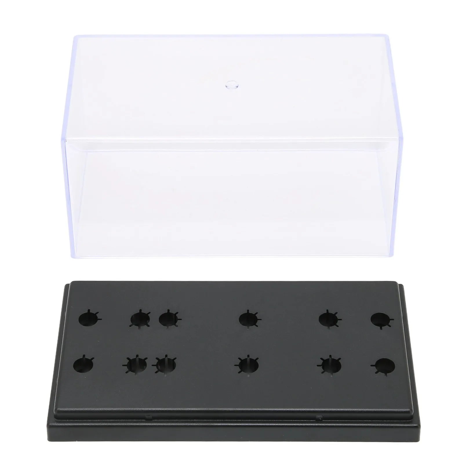 Phonograph Head Storage Box High End Phonograph Head Long Needle Phono Rack Display Sample Box ABS Zpaxo