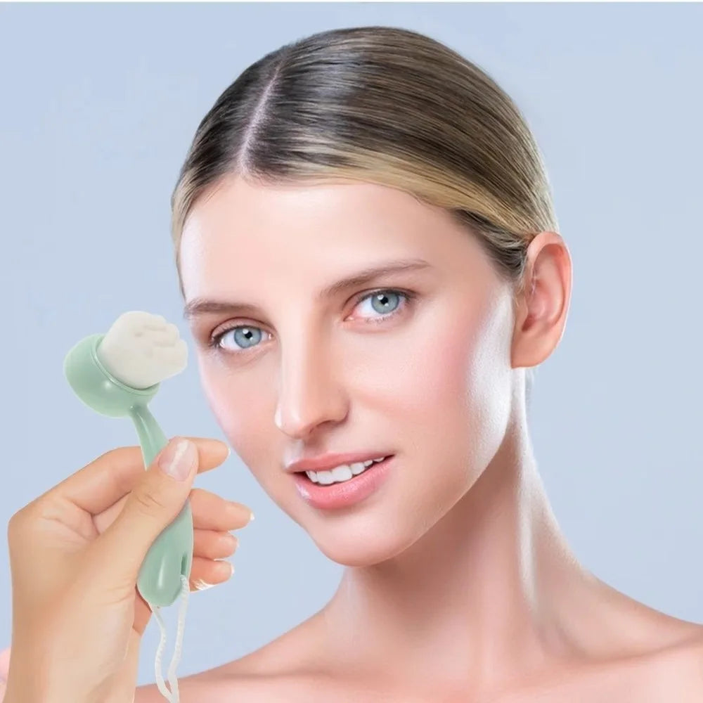 Pore Cleaner Wash Face Brush Facial Care Deep Cleaning Cleansing Soft Zpaxo
