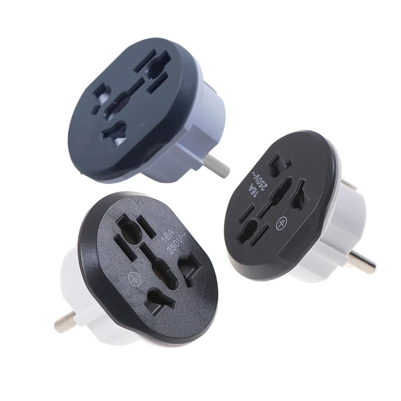 16A Universal EU Travel Adapter – UK US AU to EU Plug