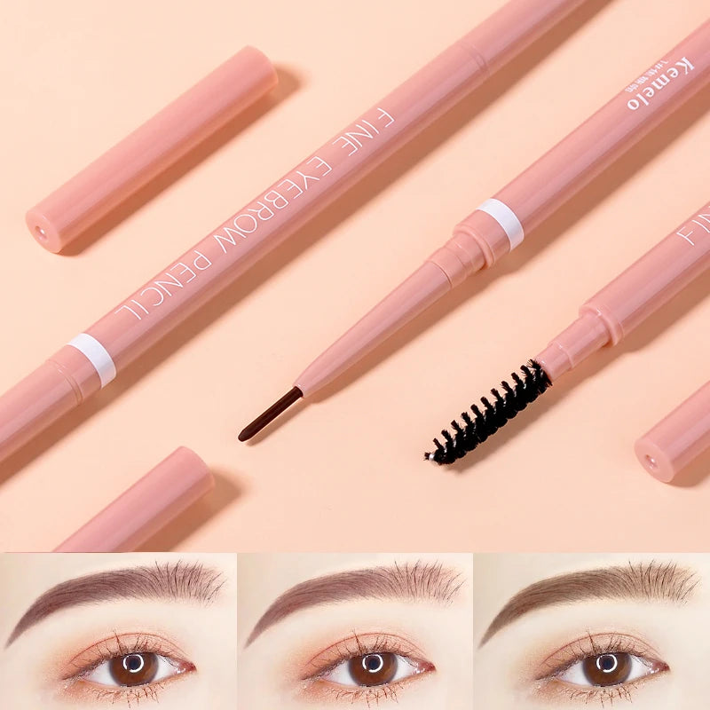 Ultra Fine Double-ended Eyebrow Pencil Waterproof Long Lasting