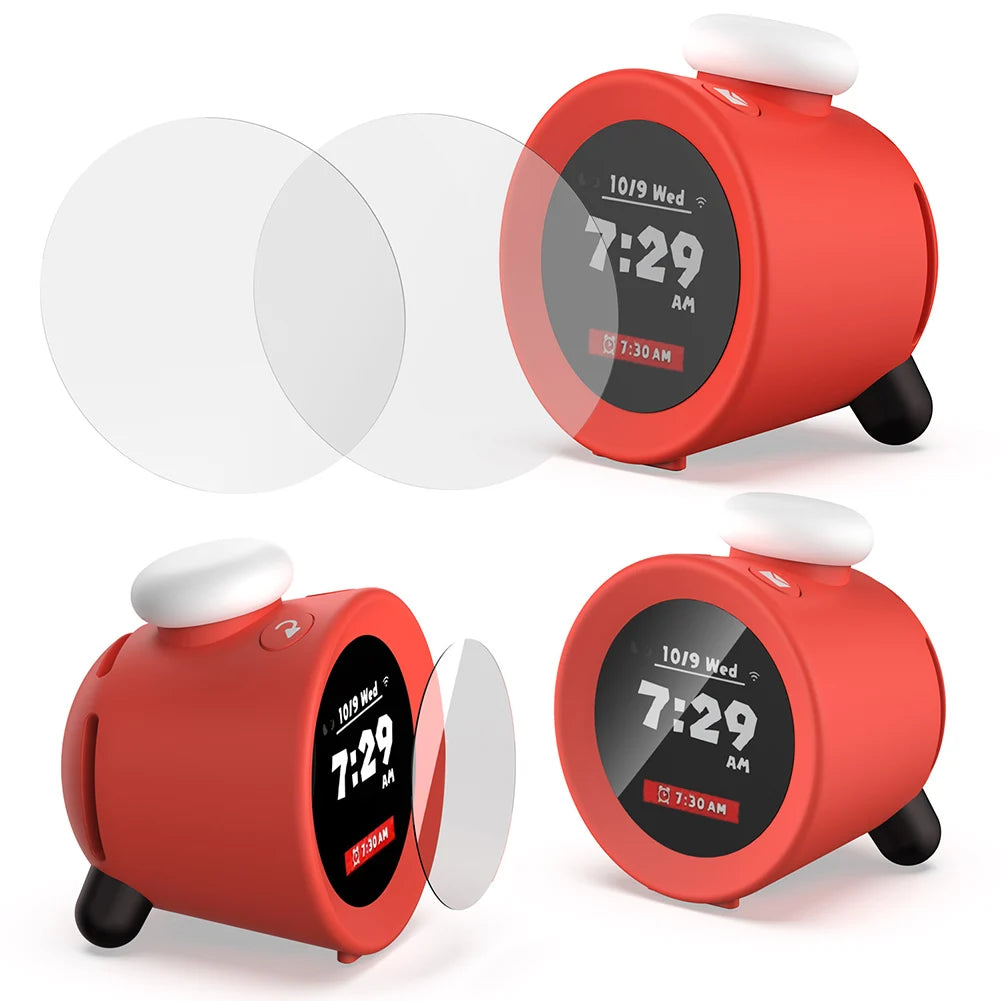 Tempered Glass Film Anti-scratch Screen Protective Sound Clock Alarmo