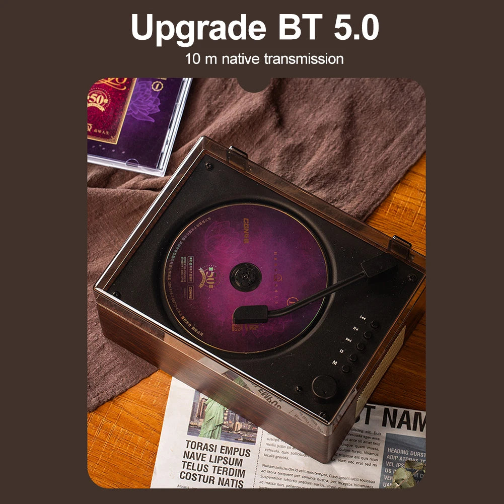 Home Music Player Rechargeable Remote Control Sound