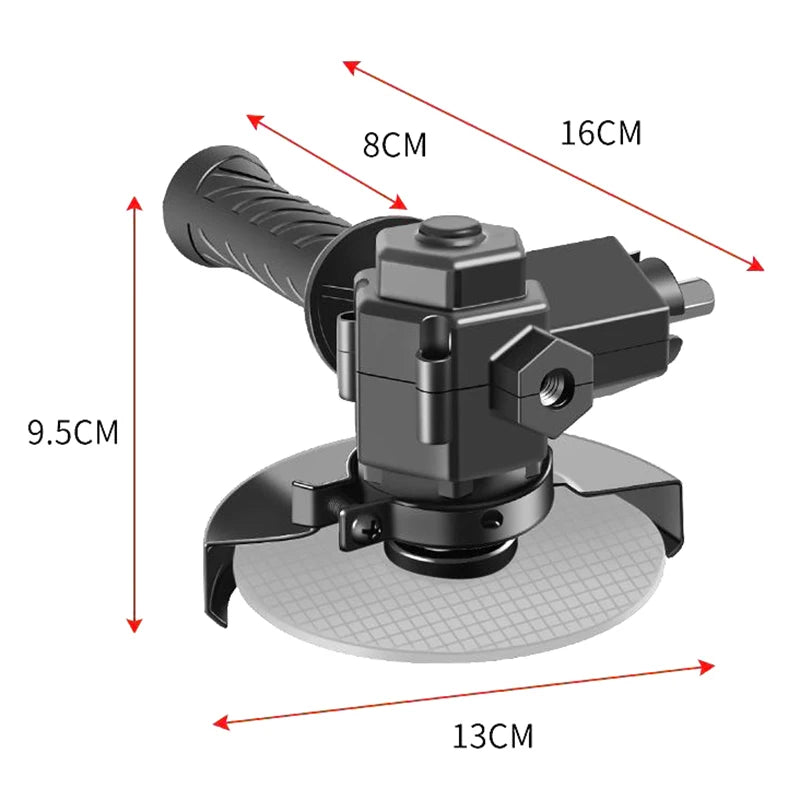 Handheld Electric Drill Angle Grinder Conversion Head Adapters Zpaxo