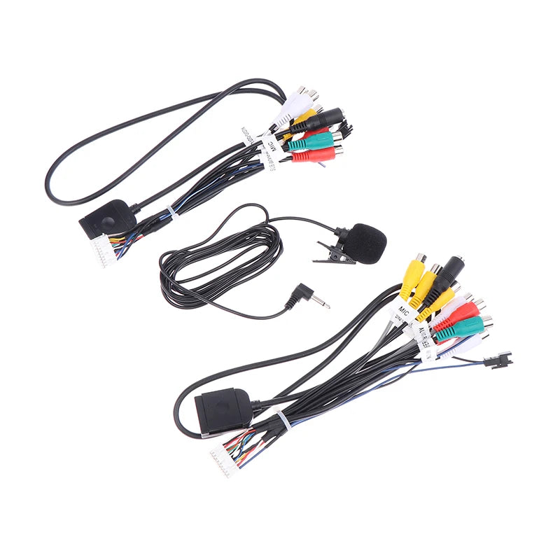 2024 New Sim Card Slot Adapter For Android Radio Multimedia Gps 4G 20pin Cable Connector Car Accsesories Wires Replancement Part Zpaxo
