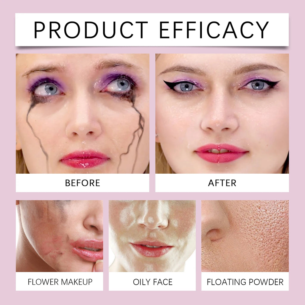 Matte Finish Setting Spray Waterproof Long Lasting Oil Control Pore Tightening Face Mist for All Day Fresh Makeup Hold 60ml Zpaxo