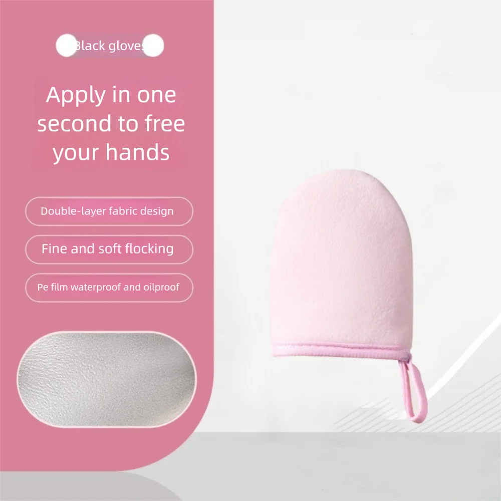 3-In-1 Body Lotion Glove Makeup Applicator Reusable Self-tanning Mitt Zpaxo 3