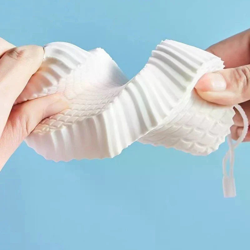 Soft Exfoliating Shower Sponge Brush Body Skin Remover Exfoliator 3D Zpaxo